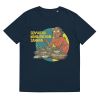 Unisex Organic Cotton T Shirt French Navy Front 651c4449102d6.jpg
