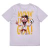 Unisex Organic Cotton T Shirt Lavender Front 651cf807c9fc1.jpg