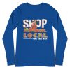 Unisex Long Sleeve Tee True Royal Front 6503f13423647.jpg