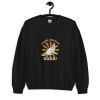 Unisex Crew Neck Sweatshirt Black Front 653e8d589eedb.jpg
