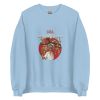 Unisex Crew Neck Sweatshirt Light Blue Front 653d43ca2f458.jpg