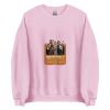Unisex Crew Neck Sweatshirt Light Pink Front 654de8ce957bb.jpg