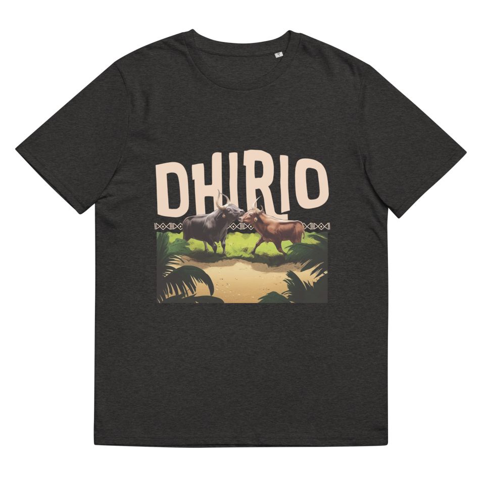 Unisex Organic Cotton T Shirt Dark Heather Grey Front 651cfabd8a1a6.jpg