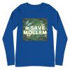 Unisex Long Sleeve Tee True Royal Front 6503f0d0e2837.jpg