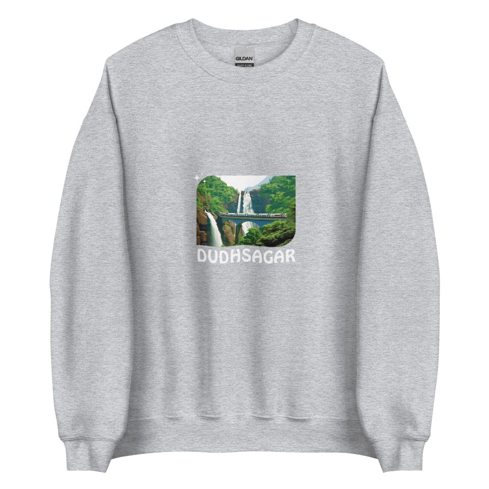 Unisex Crew Neck Sweatshirt Sport Grey Front 654df0c466489.jpg