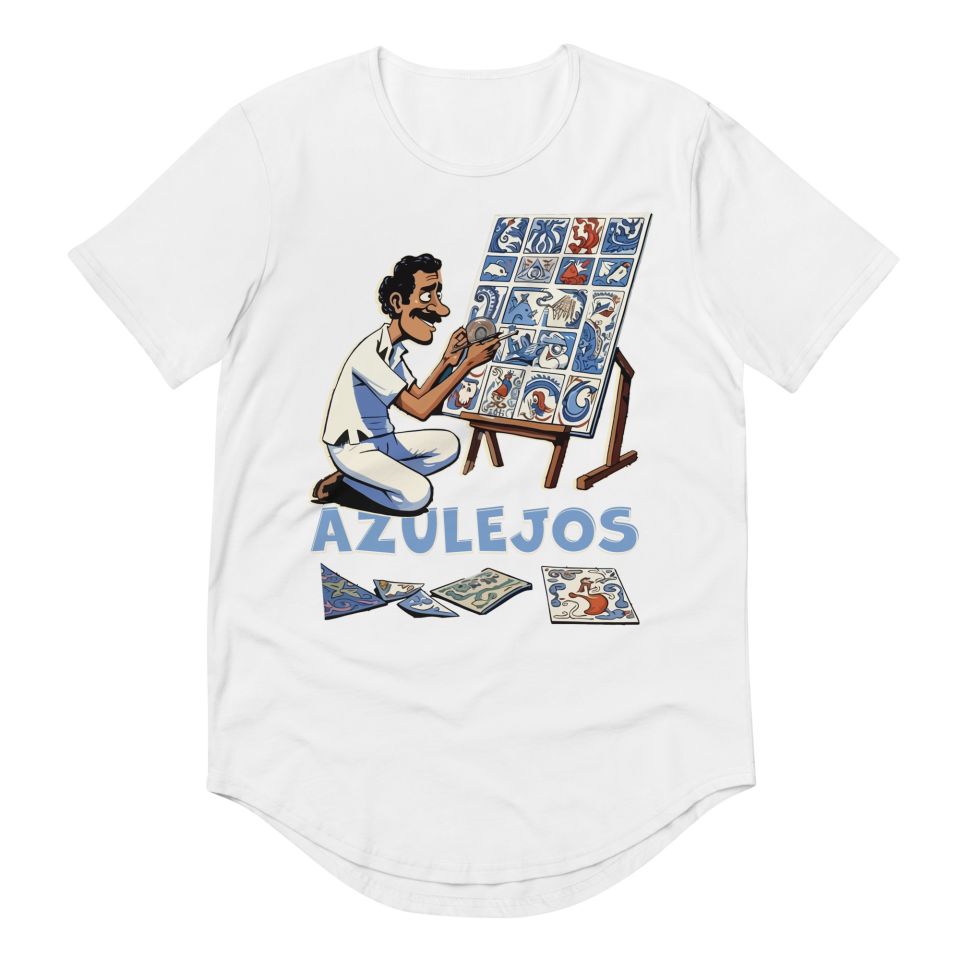 Mens Curved Hem T Shirt White Front 650d3b98a3bf4.jpg