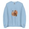 Unisex Crew Neck Sweatshirt Light Blue Front 653e8b0fdfdc8.jpg