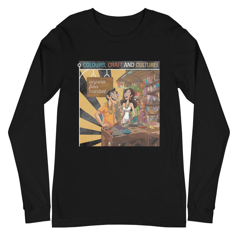 Unisex Long Sleeve Tee Black Front 650815c58a7c7.jpg