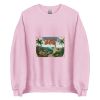 Unisex Crew Neck Sweatshirt Light Pink Front 653d45bc0f34a.jpg