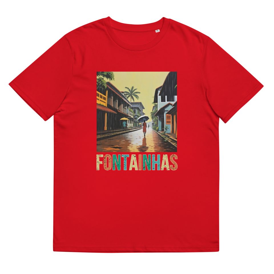 Unisex Organic Cotton T Shirt Red Front 651cf92706120.jpg