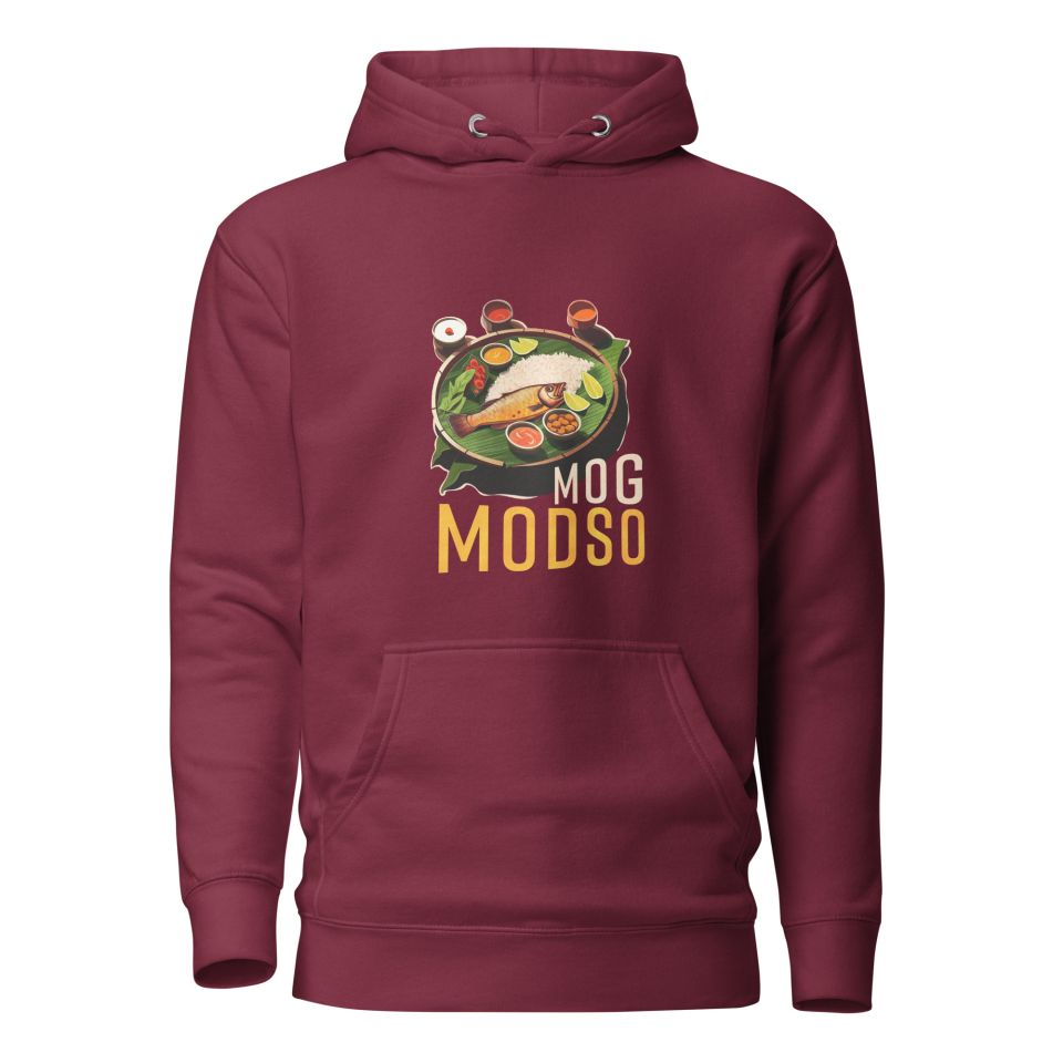 Unisex Premium Hoodie Maroon Front 65265e45acd07.jpg