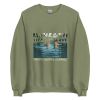 Unisex Crew Neck Sweatshirt Military Green Front 653cb35c58fe2.jpg