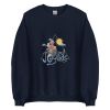 Unisex Crew Neck Sweatshirt Navy Front 653e8a7163041.jpg
