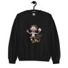 Unisex Crew Neck Sweatshirt Black Front 6538e35c5c7a9.jpg