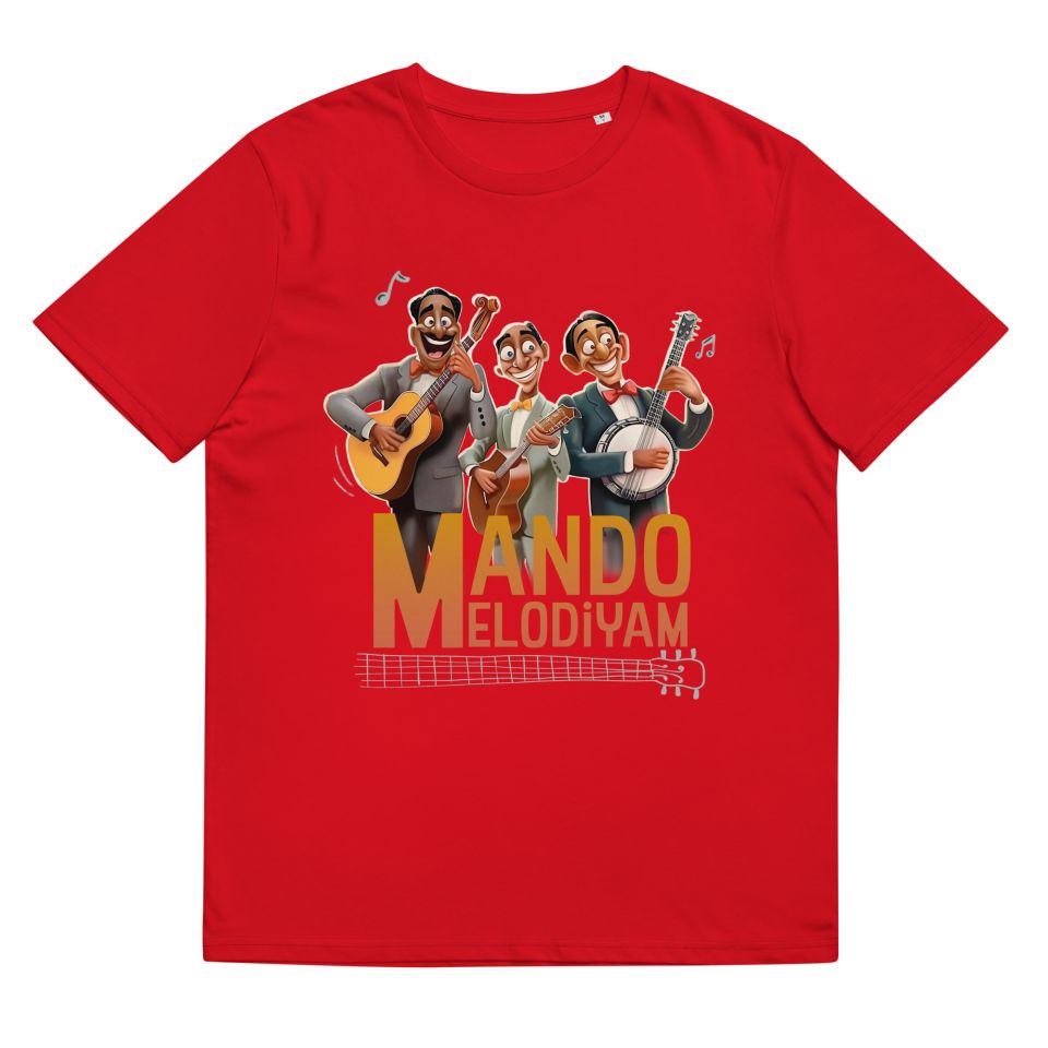 Unisex Organic Cotton T Shirt Red Front 65239cc8ac790 1.jpg