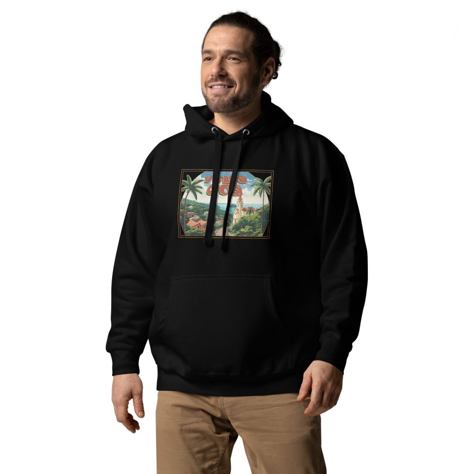 Unisex Premium Hoodie Black Left Front 652a6a9c344c9.jpg