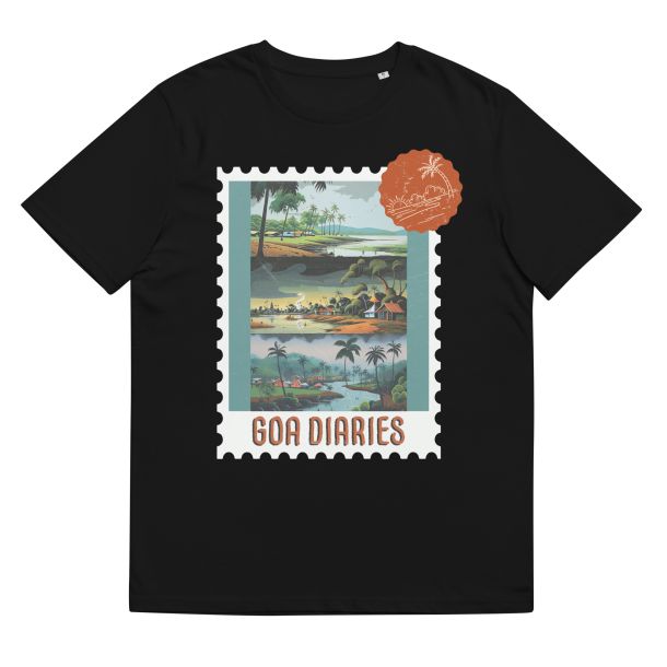 Unisex Organic Cotton T Shirt Black Front 651fa0223dbae.jpg