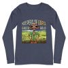 Unisex Long Sleeve Tee Heather Navy Front 650932e0e435a.jpg