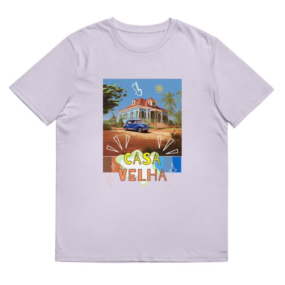 Unisex Organic Cotton T Shirt Lavender Front 65239f99e8de0.jpg