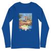 Unisex Long Sleeve Tee True Royal Front 65093519e023f.jpg