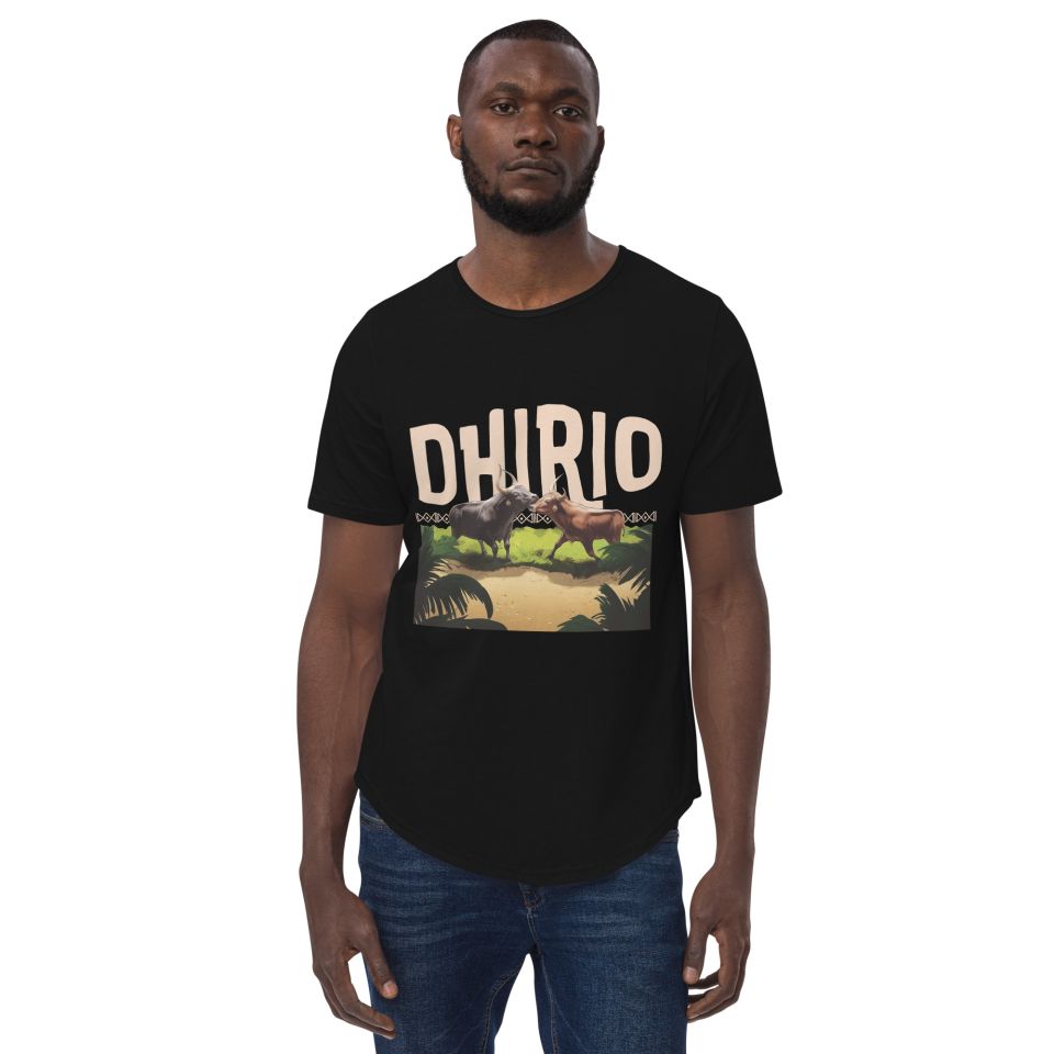 Mens Curved Hem T Shirt Black Front 650d3a6fe07a6.jpg