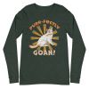 Unisex Long Sleeve Tee Heather Forest Front 65093243bc5d3.jpg