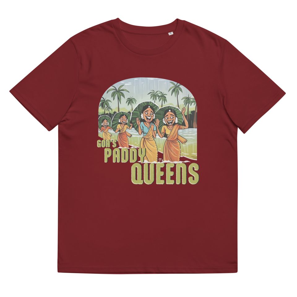 Unisex Organic Cotton T Shirt Burgundy Front 651f9d7e2062d.jpg