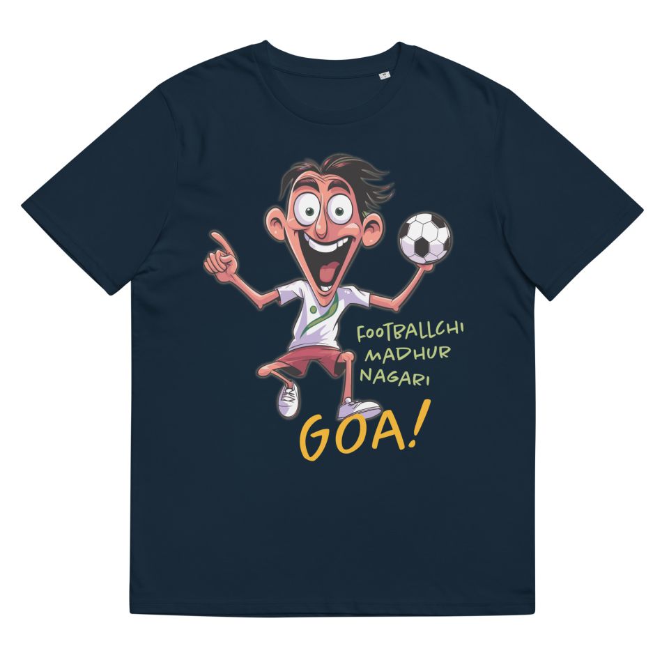 Unisex Organic Cotton T Shirt French Navy Front 651cfa3888d85.jpg