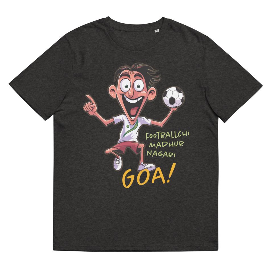 Unisex Organic Cotton T Shirt Dark Heather Grey Front 651cfa38892b9.jpg