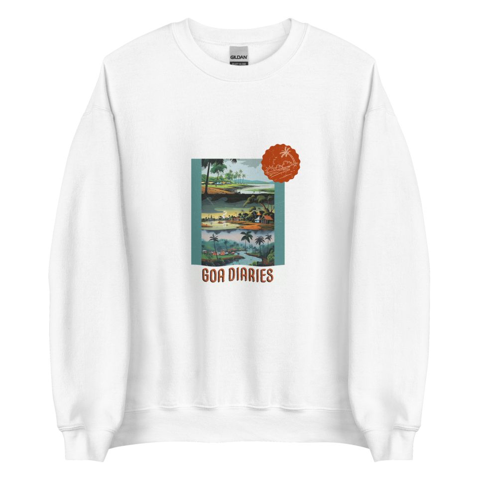 Unisex Crew Neck Sweatshirt White Front 653d448a6a1f2.jpg