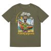 Unisex Organic Cotton T Shirt Khaki Front 65239a2a25e23.jpg