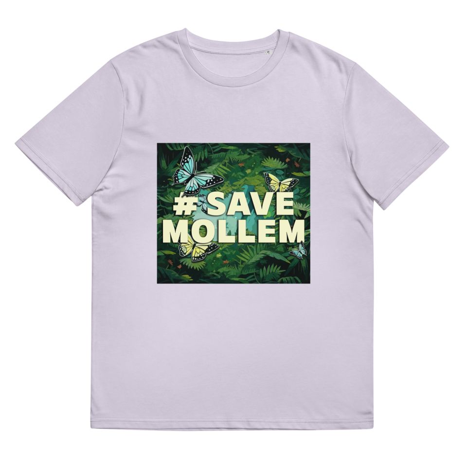 Unisex Organic Cotton T Shirt Lavender Front 651f9e666f54a.jpg