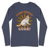 Unisex Long Sleeve Tee Heather Navy Front 65093243bd6fb.jpg