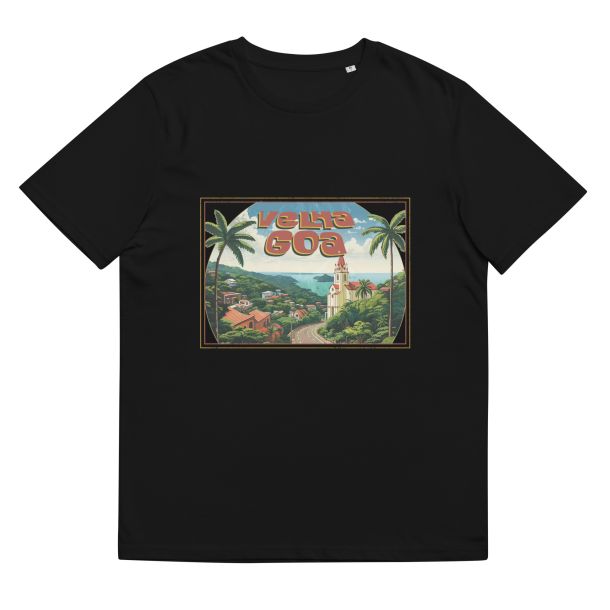 Unisex Organic Cotton T Shirt Black Front 651fa1876f797.jpg
