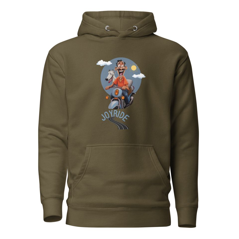 Unisex Premium Hoodie Military Green Front 654670e62007f.jpg