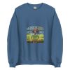 Unisex Crew Neck Sweatshirt Indigo Blue Front 653e8fbd2b4e6.jpg