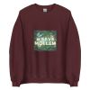Unisex Crew Neck Sweatshirt Maroon Front 653d433dd0531.jpg