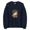 Unisex Crew Neck Sweatshirt Navy Front 653e8d589f2e4.jpg