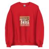 Unisex Crew Neck Sweatshirt Red Front 653e8be27834f.jpg