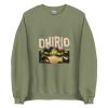 Unisex Crew Neck Sweatshirt Military Green Front 6538e41b602f8.jpg