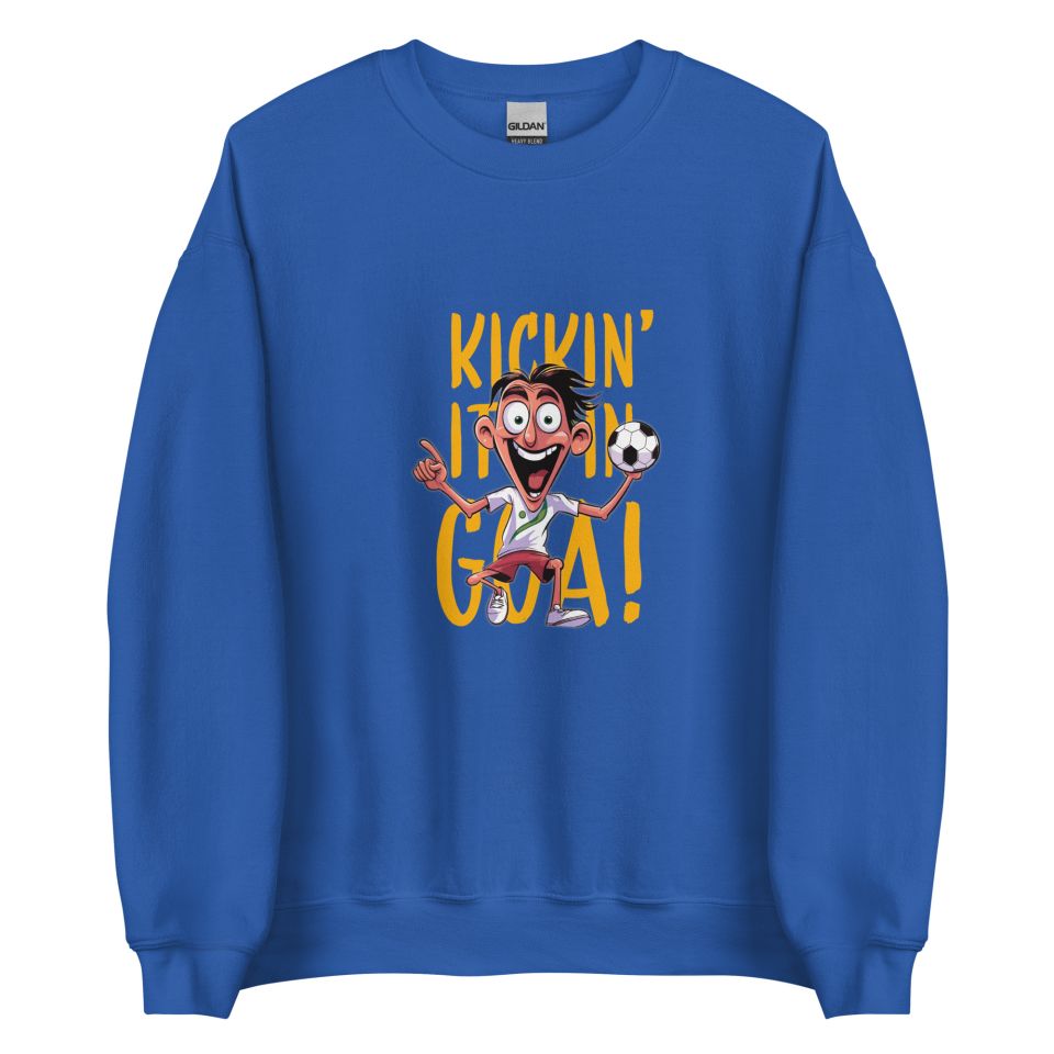 Unisex Crew Neck Sweatshirt Royal Front 6538e0824c3f0.jpg
