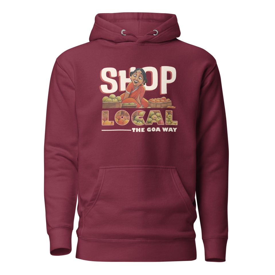 Unisex Premium Hoodie Maroon Front 652a66098ba50.jpg