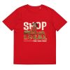 Unisex Organic Cotton T Shirt Red Front 651f9ed4e901a.jpg