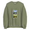 Unisex Crew Neck Sweatshirt Military Green Front 654ddb8417e1d.jpg