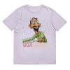 Unisex Organic Cotton T Shirt Lavender Front 651cfdd77e6da.jpg