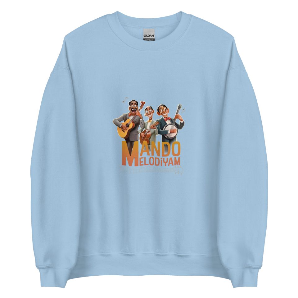 Unisex Crew Neck Sweatshirt Light Blue Front 653e8c7793a5e.jpg