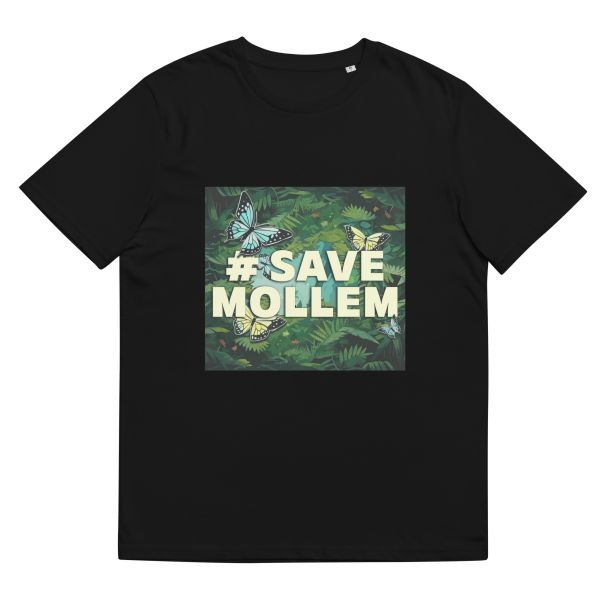 Unisex Organic Cotton T Shirt Black Front 651f9e6668f65.jpg