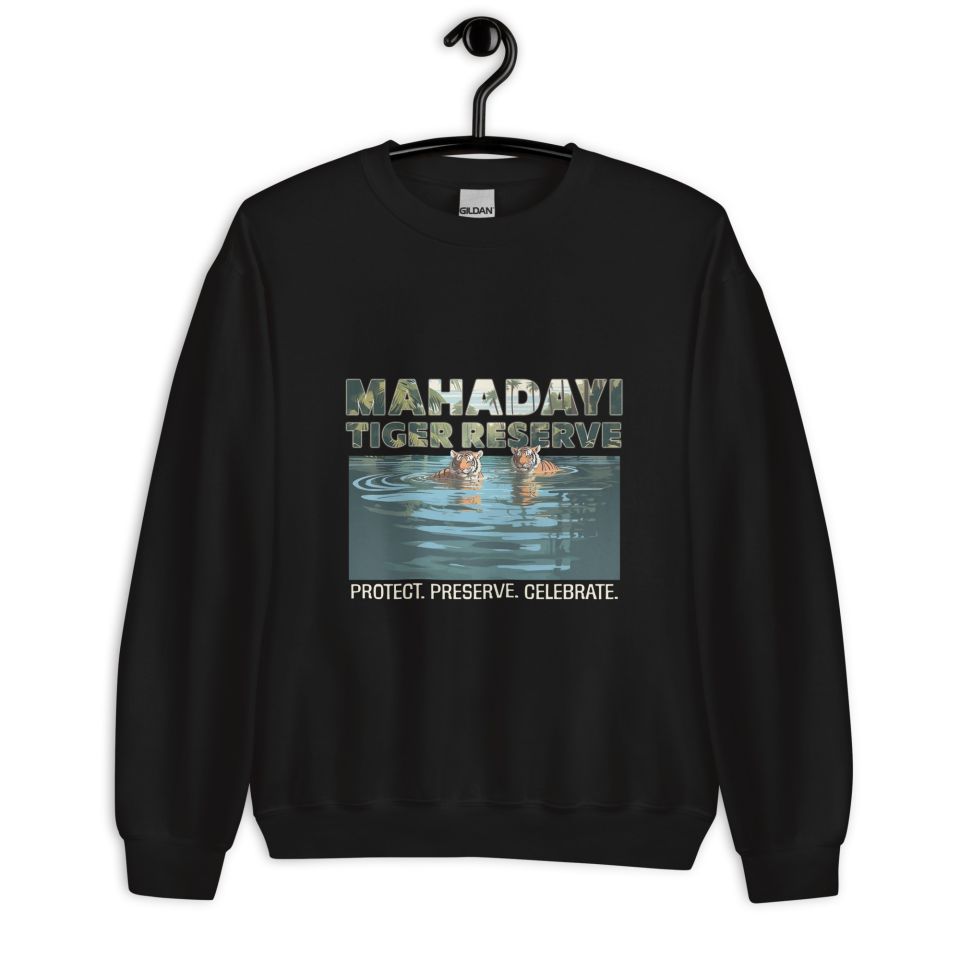 Unisex Crew Neck Sweatshirt Black Front 653cb35c562ef.jpg