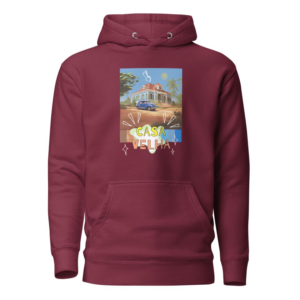 Unisex Premium Hoodie Maroon Front 652e4cb307c92.jpg
