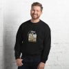 Unisex Crew Neck Sweatshirt Black Front 653e8942efe72.jpg